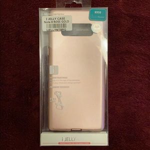 New Galaxy Note 8 Phone Case in ROSE GOLD